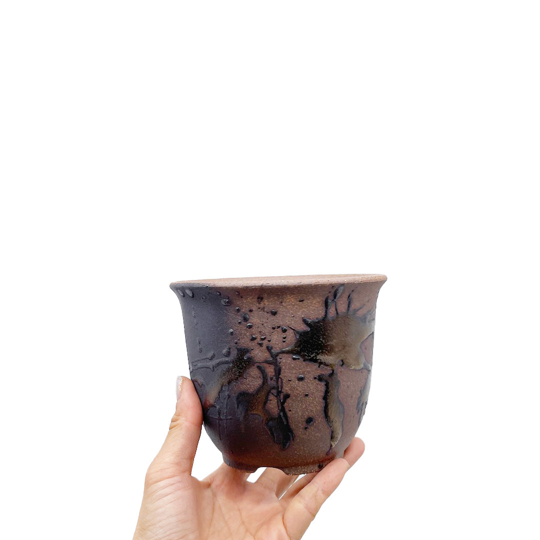 萬古焼 金彩