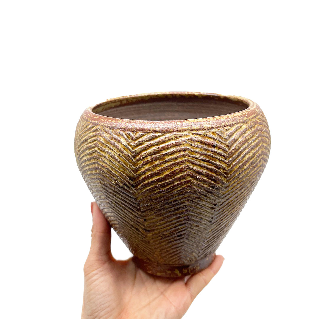 羅以音窯 / アフリカ彫刻 Type A φ12.5cm