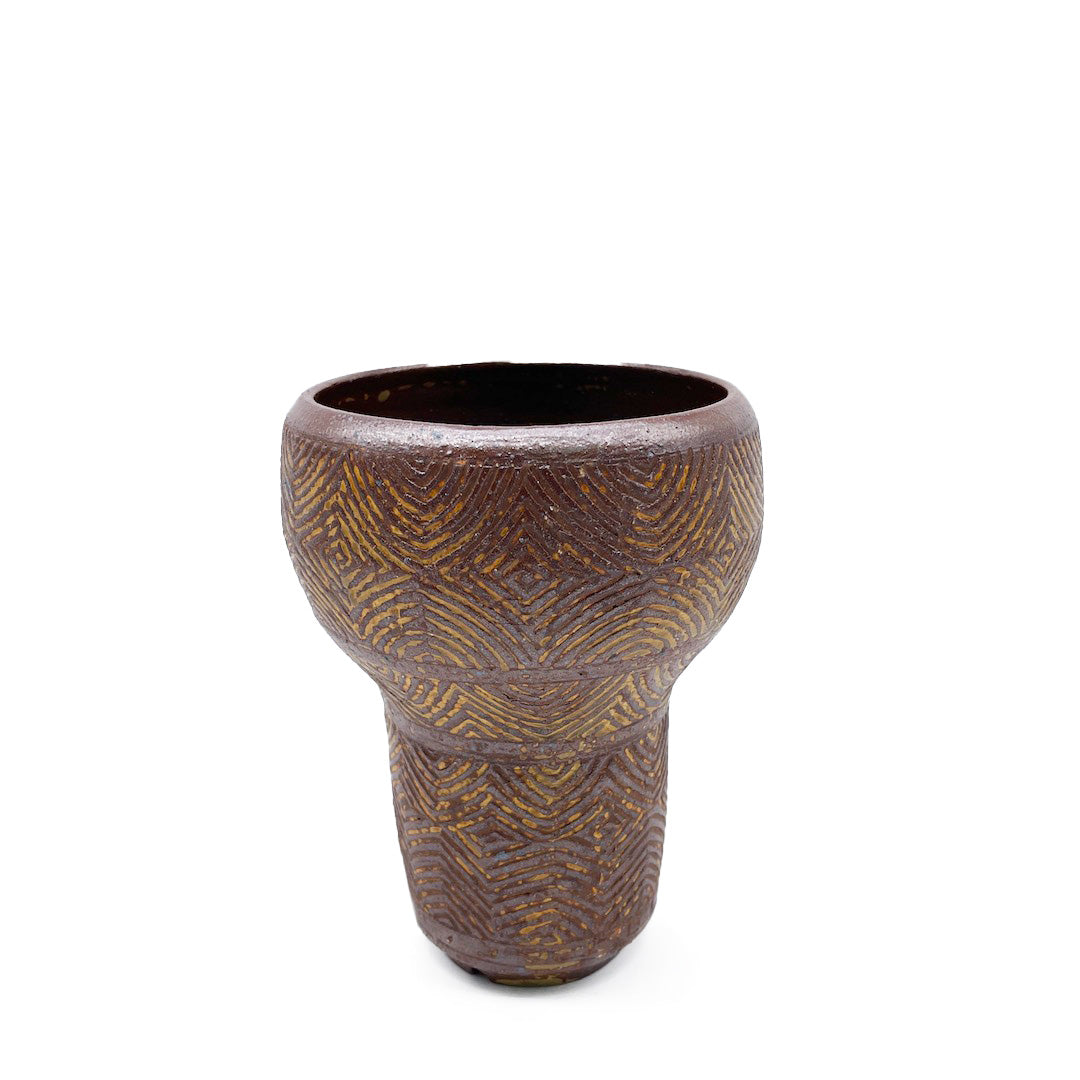 羅以音窯 / アフリカ彫刻 Type B φ12.5cm