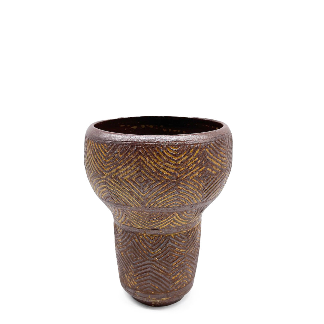 羅以音窯 / アフリカ彫刻 Type B φ12.5cm