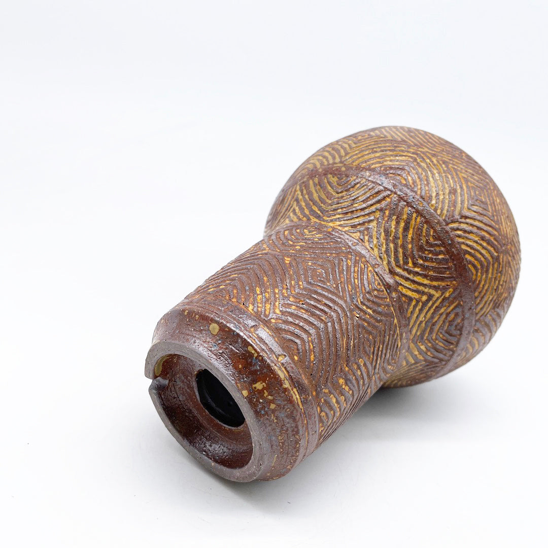 羅以音窯 / アフリカ彫刻 Type B φ12.5cm