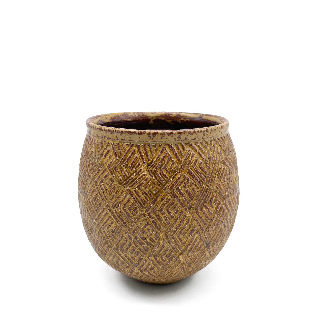 羅以音窯 / アフリカ彫刻 Type C φ12cm