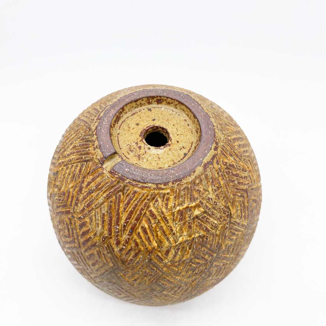 羅以音窯 / アフリカ彫刻 Type C φ12cm