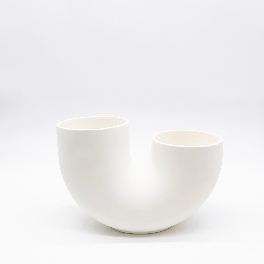 Ha’ / Tuba (M) Planter / White