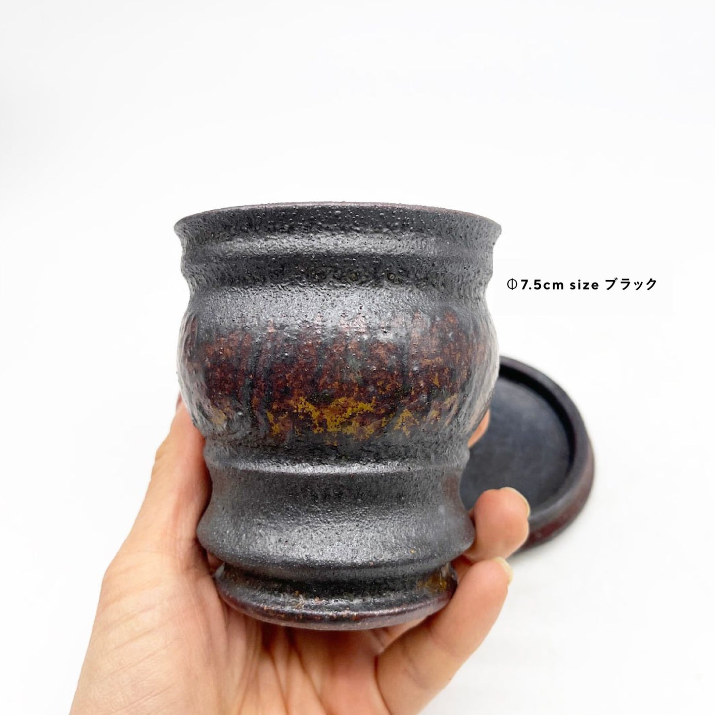 淡海陶芸研究所 植木鉢 Φ12・Φ9・Φ7.5 size