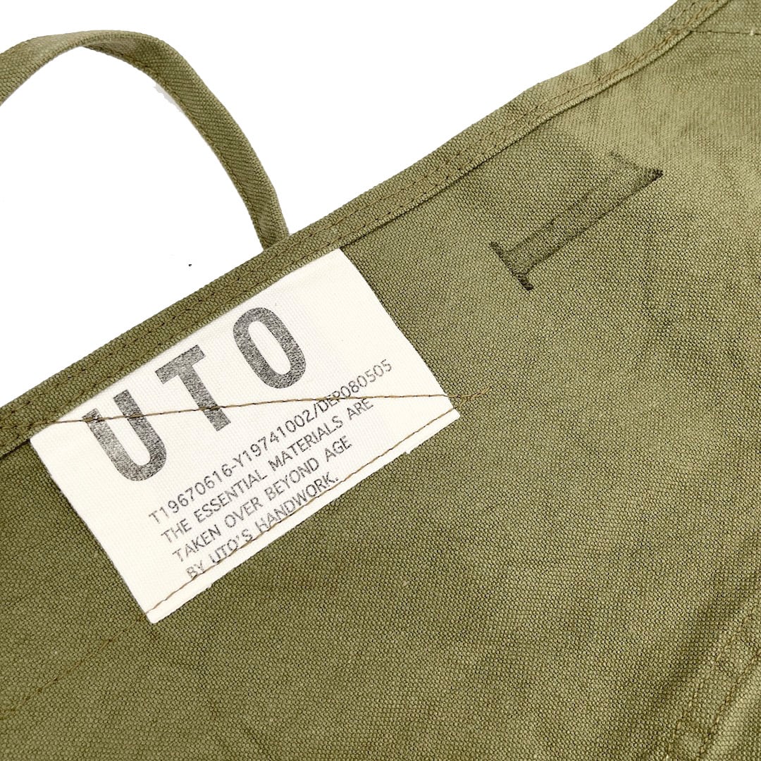 UTO _ M-71 WORK APRON オリーブ