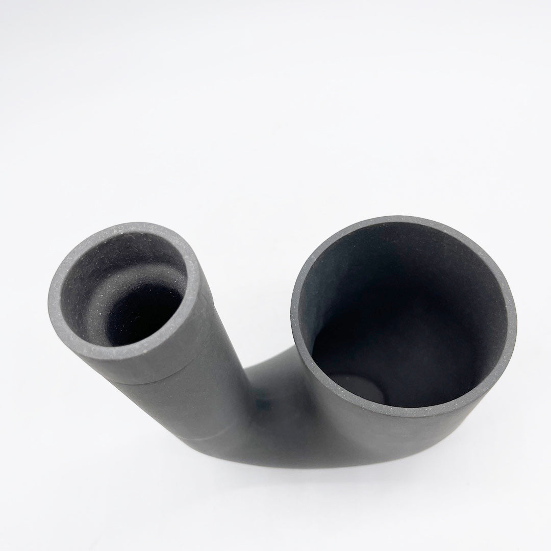 Ha’ / Tuba (M) Planter with Vase / Black